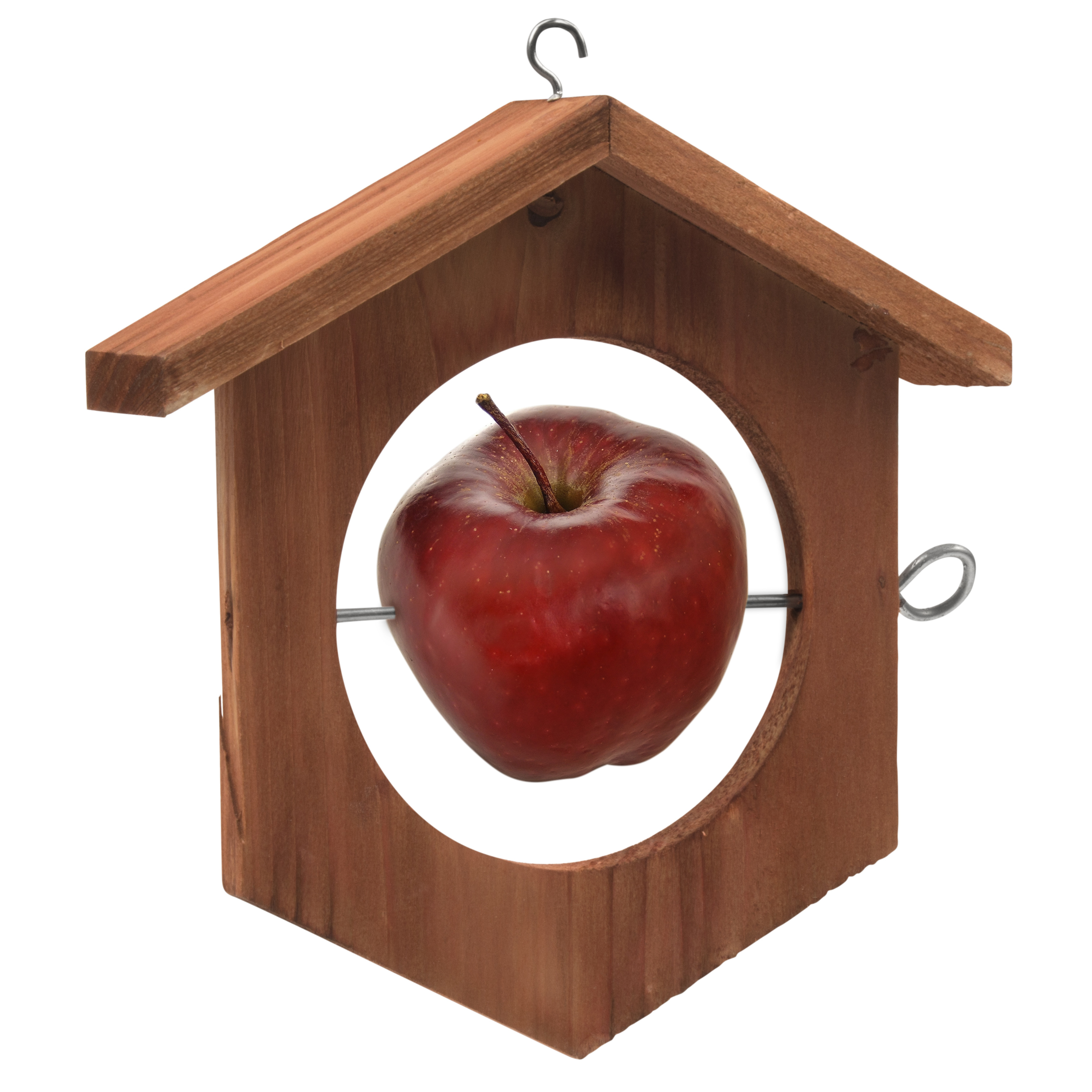 Apple Feeding Station for Birds | bird feeder | fat ball holder