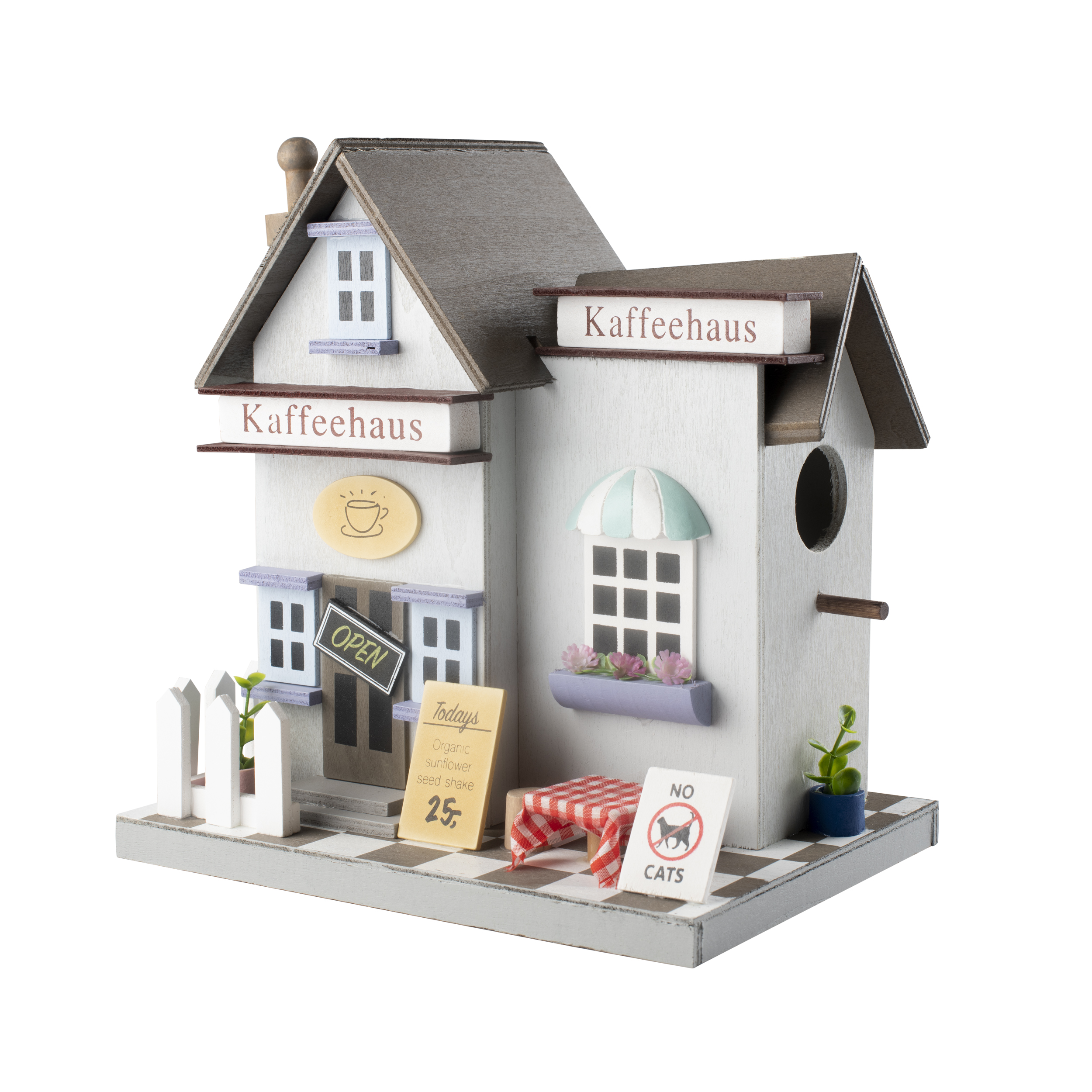 Bird House Café | decorative nesting box