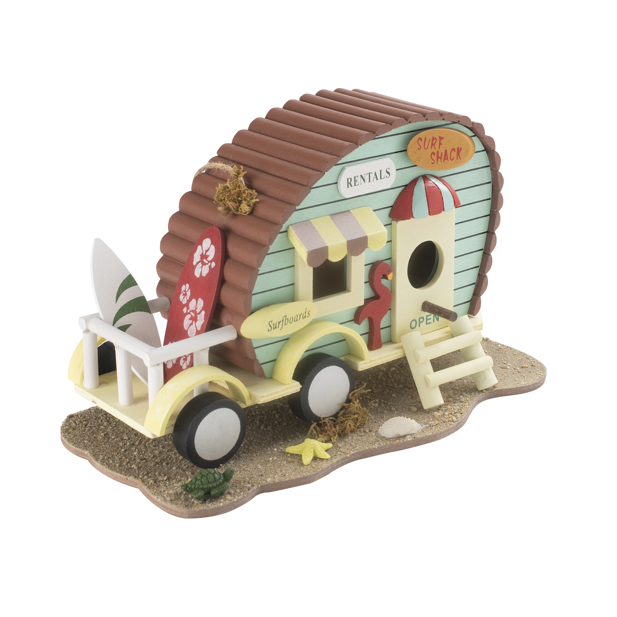 Bird House Caravan | decorative nesting box