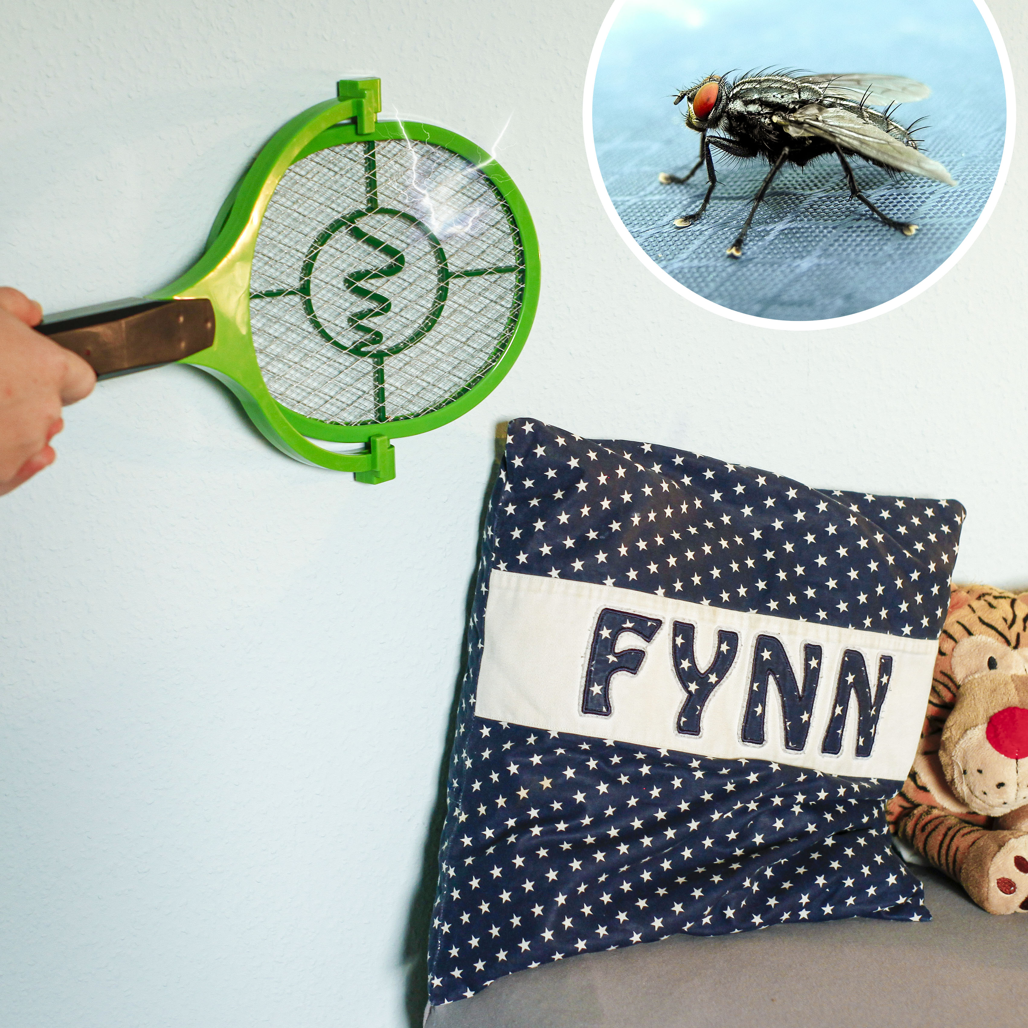 90° Swivelling Fly Swatter | electric 