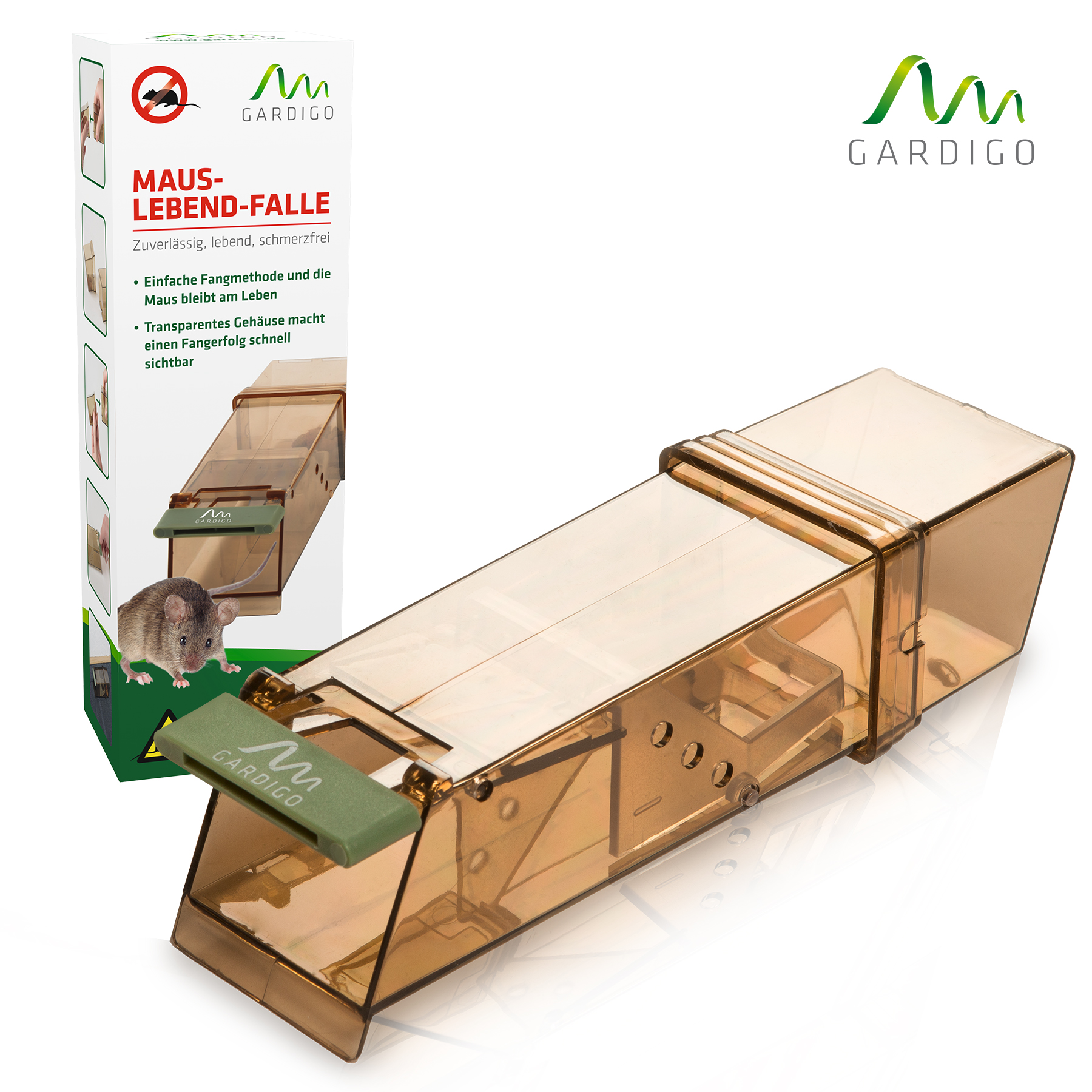 GARDIGO plastic live mouse trap