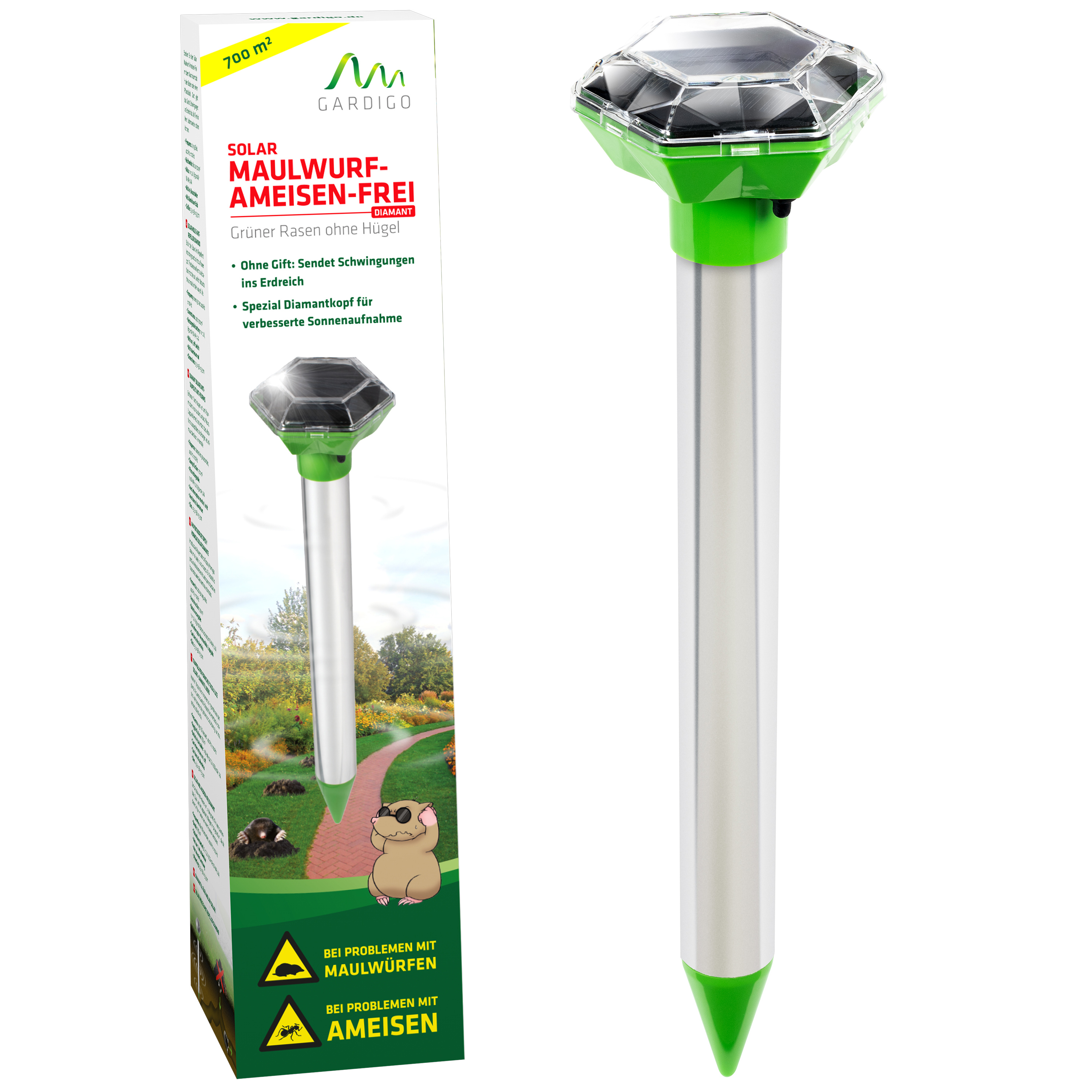 Solar Mole & Ant Repellent Diamond