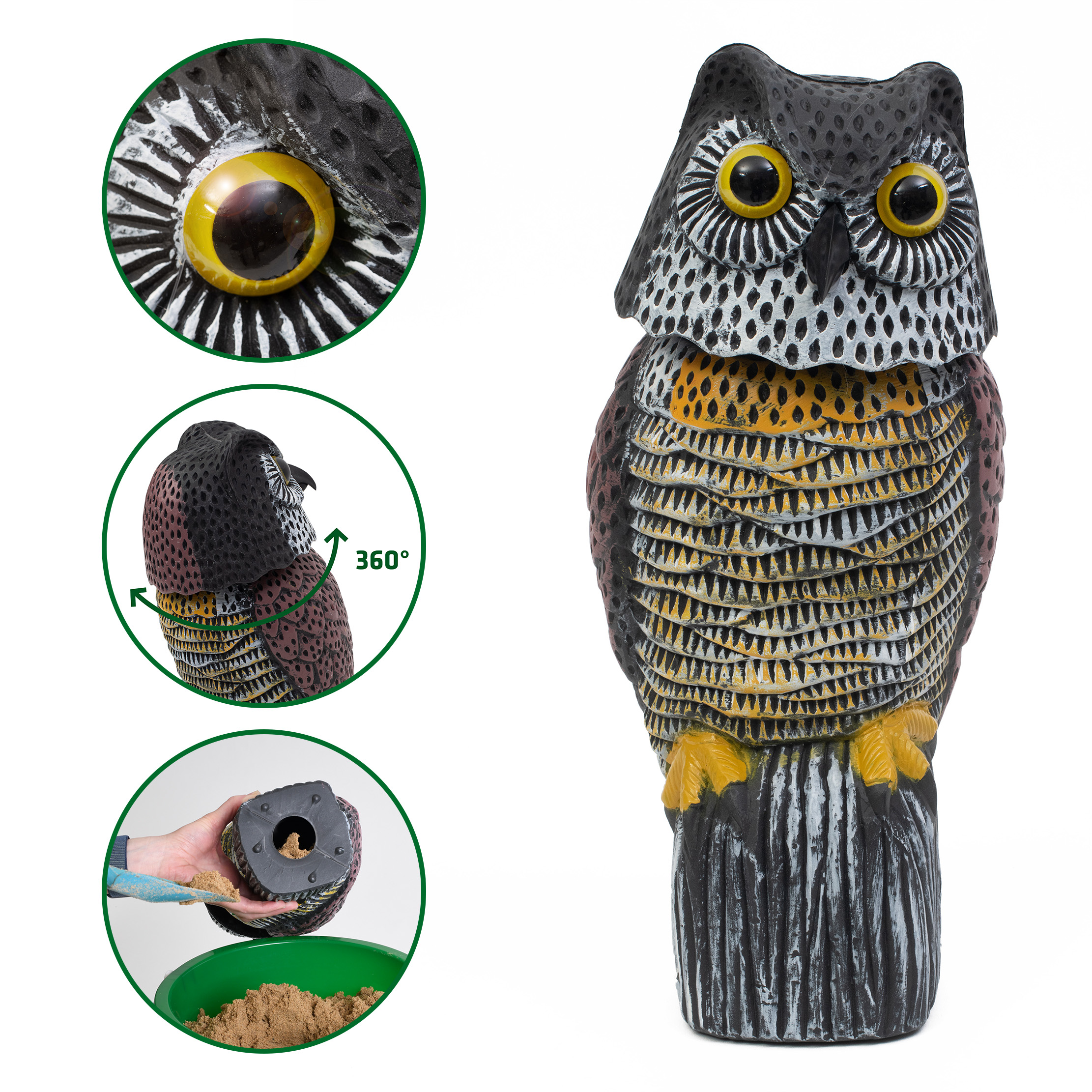 Bird Deterrent Owl 