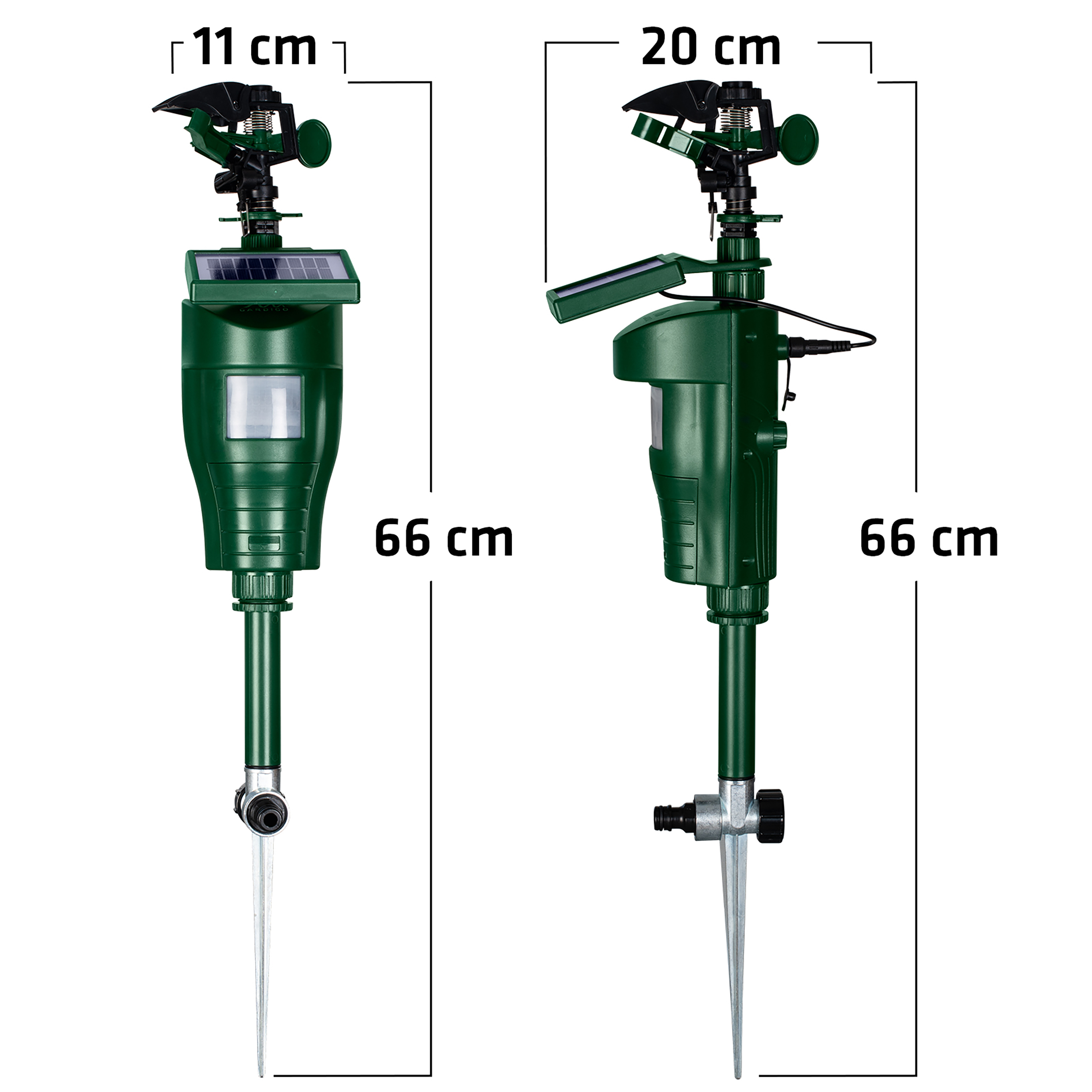 Solar Water Jet Animal Repellent