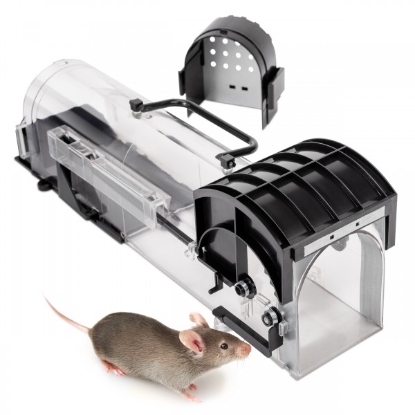 Multi-Catch Mini Metal Mouse Trap ( 12 Pack ) Live Catch